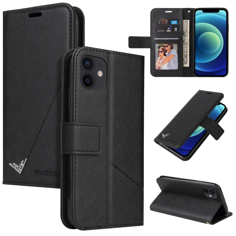 GQUTROBE Right Angle Leather Phone Case, For iPhone 13, For iPhone 13 mini, For iPhone 13 Pro, For iPhone 13 Pro Max, For iPhone 12 mini, For iPhone 12 Pro, For iPhone 12 Pro Max, For iPhone 11