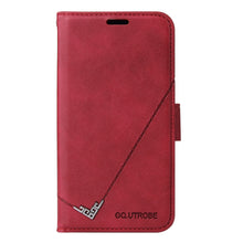 Load image into Gallery viewer, GQUTROBE Right Angle Leather Phone Case, For iPhone 11 Pro, For iPhone 11 Pro Max, For iPhone X / XS, For iPhone XR, For iPhone XS Max, For iPhone 7 Plus / 8 Plus, For iPhone 6 Plus / 6s Plus, For iPhone 6 / 6S