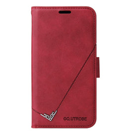 GQUTROBE Right Angle Leather Phone Case, For iPhone 11 Pro, For iPhone 11 Pro Max, For iPhone X / XS, For iPhone XR, For iPhone XS Max, For iPhone 7 Plus / 8 Plus, For iPhone 6 Plus / 6s Plus, For iPhone 6 / 6S