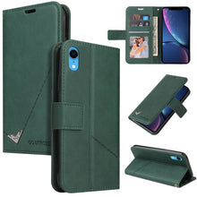 Load image into Gallery viewer, GQUTROBE Right Angle Leather Phone Case, For iPhone 11 Pro, For iPhone 11 Pro Max, For iPhone X / XS, For iPhone XR, For iPhone XS Max, For iPhone 7 Plus / 8 Plus, For iPhone 6 Plus / 6s Plus, For iPhone 6 / 6S