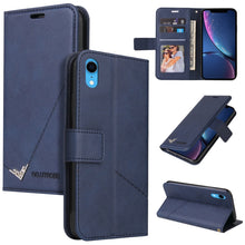 Load image into Gallery viewer, GQUTROBE Right Angle Leather Phone Case, For iPhone 11 Pro, For iPhone 11 Pro Max, For iPhone X / XS, For iPhone XR, For iPhone XS Max, For iPhone 7 Plus / 8 Plus, For iPhone 6 Plus / 6s Plus, For iPhone 6 / 6S