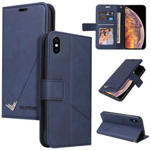 Load image into Gallery viewer, GQUTROBE Right Angle Leather Phone Case, For iPhone 11 Pro, For iPhone 11 Pro Max, For iPhone X / XS, For iPhone XR, For iPhone XS Max, For iPhone 7 Plus / 8 Plus, For iPhone 6 Plus / 6s Plus, For iPhone 6 / 6S