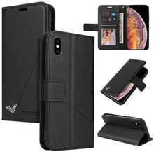 Load image into Gallery viewer, GQUTROBE Right Angle Leather Phone Case, For iPhone 11 Pro, For iPhone 11 Pro Max, For iPhone X / XS, For iPhone XR, For iPhone XS Max, For iPhone 7 Plus / 8 Plus, For iPhone 6 Plus / 6s Plus, For iPhone 6 / 6S