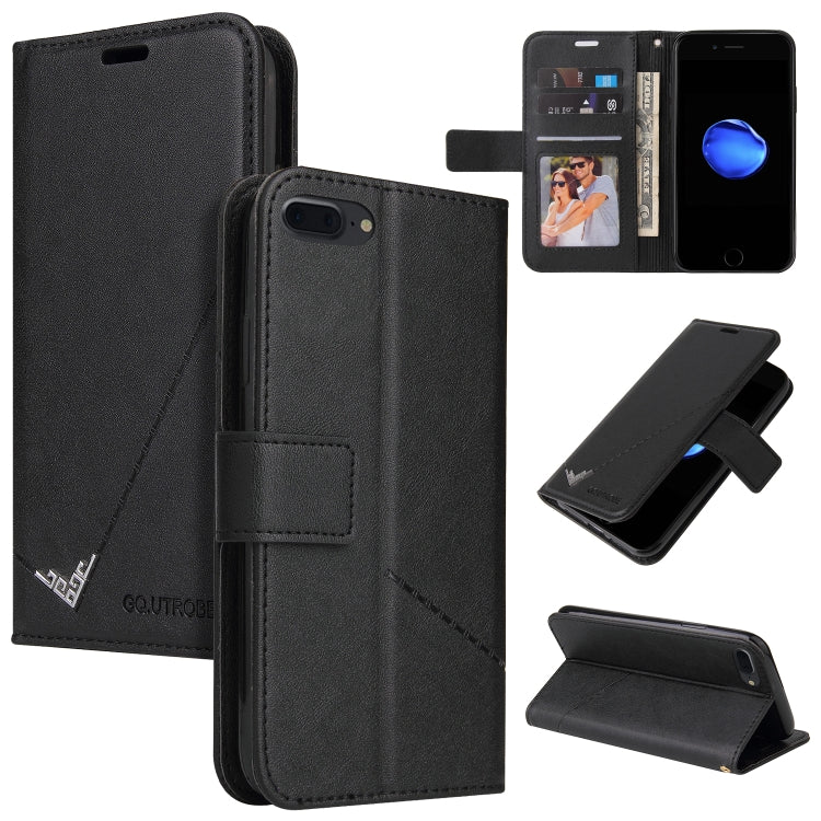 GQUTROBE Right Angle Leather Phone Case, For iPhone 11 Pro, For iPhone 11 Pro Max, For iPhone X / XS, For iPhone XR, For iPhone XS Max, For iPhone 7 Plus / 8 Plus, For iPhone 6 Plus / 6s Plus, For iPhone 6 / 6S
