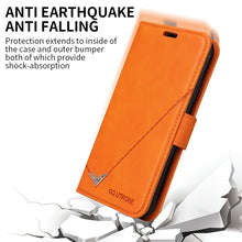 Load image into Gallery viewer, GQUTROBE Right Angle Leather Phone Case, For iPhone 7 / 8 / SE 2020 / SE 2022