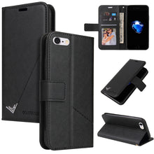 Load image into Gallery viewer, GQUTROBE Right Angle Leather Phone Case, For iPhone 7 / 8 / SE 2020 / SE 2022