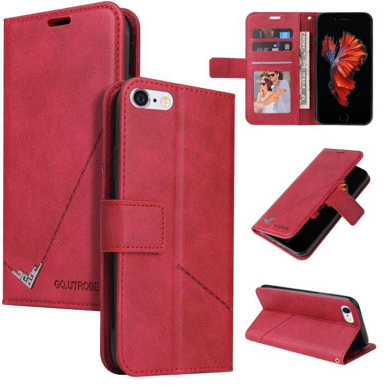 GQUTROBE Right Angle Leather Phone Case, For iPhone 11 Pro, For iPhone 11 Pro Max, For iPhone X / XS, For iPhone XR, For iPhone XS Max, For iPhone 7 Plus / 8 Plus, For iPhone 6 Plus / 6s Plus, For iPhone 6 / 6S