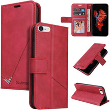 Load image into Gallery viewer, GQUTROBE Right Angle Leather Phone Case, For iPhone 11 Pro, For iPhone 11 Pro Max, For iPhone X / XS, For iPhone XR, For iPhone XS Max, For iPhone 7 Plus / 8 Plus, For iPhone 6 Plus / 6s Plus, For iPhone 6 / 6S