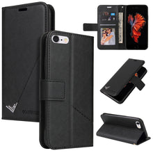 Load image into Gallery viewer, GQUTROBE Right Angle Leather Phone Case, For iPhone 11 Pro, For iPhone 11 Pro Max, For iPhone X / XS, For iPhone XR, For iPhone XS Max, For iPhone 7 Plus / 8 Plus, For iPhone 6 Plus / 6s Plus, For iPhone 6 / 6S