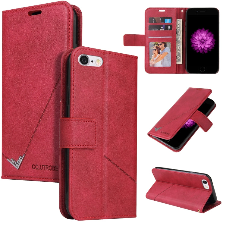 GQUTROBE Right Angle Leather Phone Case, For iPhone 11 Pro, For iPhone 11 Pro Max, For iPhone X / XS, For iPhone XR, For iPhone XS Max, For iPhone 7 Plus / 8 Plus, For iPhone 6 Plus / 6s Plus, For iPhone 6 / 6S