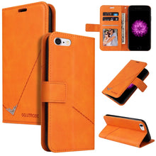 Load image into Gallery viewer, GQUTROBE Right Angle Leather Phone Case, For iPhone 11 Pro, For iPhone 11 Pro Max, For iPhone X / XS, For iPhone XR, For iPhone XS Max, For iPhone 7 Plus / 8 Plus, For iPhone 6 Plus / 6s Plus, For iPhone 6 / 6S