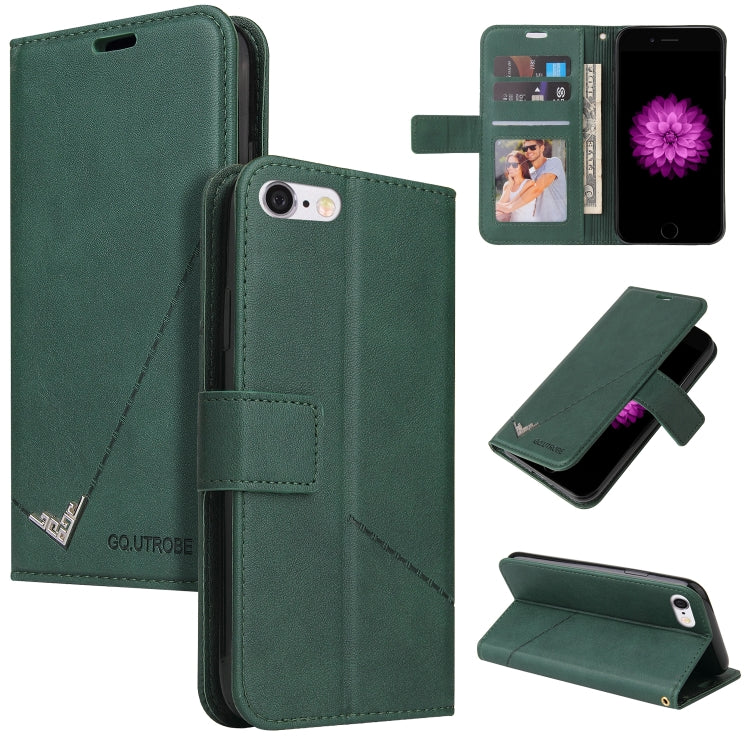 GQUTROBE Right Angle Leather Phone Case, For iPhone 11 Pro, For iPhone 11 Pro Max, For iPhone X / XS, For iPhone XR, For iPhone XS Max, For iPhone 7 Plus / 8 Plus, For iPhone 6 Plus / 6s Plus, For iPhone 6 / 6S