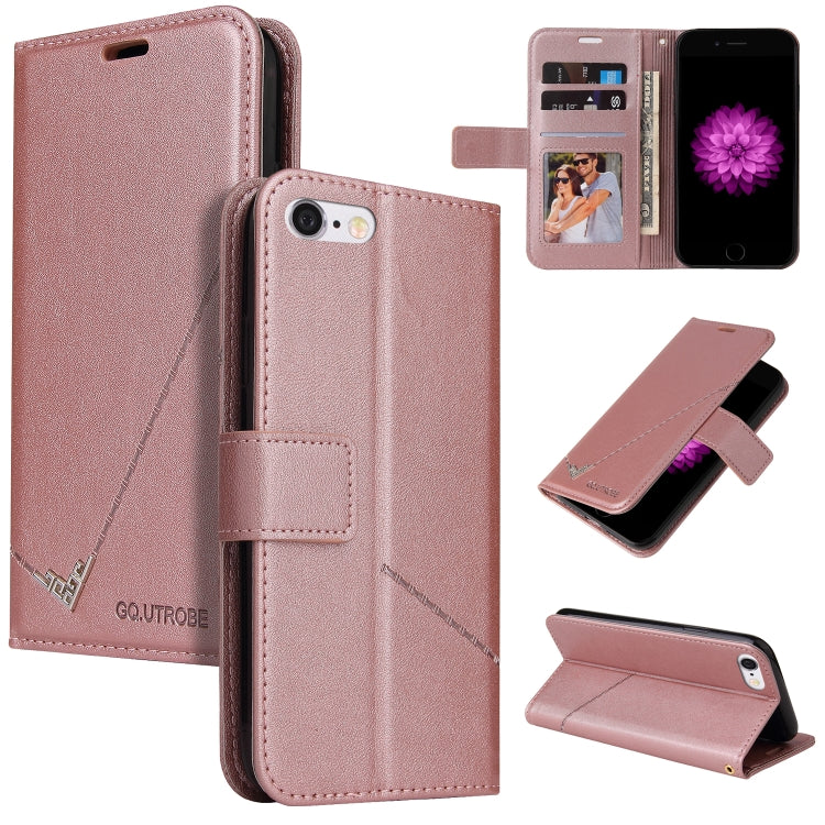 GQUTROBE Right Angle Leather Phone Case, For iPhone 11 Pro, For iPhone 11 Pro Max, For iPhone X / XS, For iPhone XR, For iPhone XS Max, For iPhone 7 Plus / 8 Plus, For iPhone 6 Plus / 6s Plus, For iPhone 6 / 6S