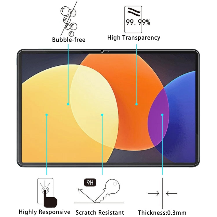 9H 0.3mm Explosion-proof Tempered Glass Film For Huawei MatePad Pro 11 2024 / 2022