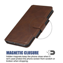 Load image into Gallery viewer, Classic Calf Texture Magnetic Attraction Horizontal Flip Leather Case with Stand &amp; Card Slots &amp; Wallet Function