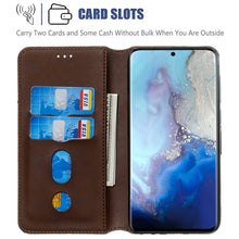 Load image into Gallery viewer, Classic Calf Texture Magnetic Attraction Horizontal Flip Leather Case with Stand &amp; Card Slots &amp; Wallet Function