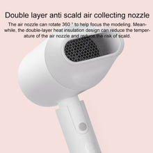 Load image into Gallery viewer, Original Xiaomi Mijia H100 Negative Ion Portable Electric Hair Dryer, US Plug, H100 (White), H100 (Pink)