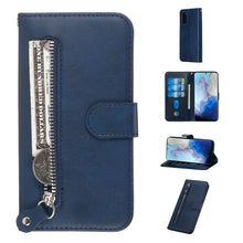 Load image into Gallery viewer, Fashion Calf Texture Zipper Horizontal Flip Leather Case with Stand &amp; Card Slots &amp; Wallet Function, For Galaxy S20 Ultra, For Galaxy S20, For Galaxy S20+