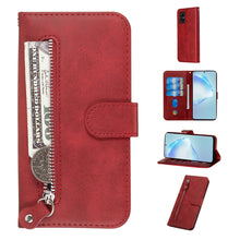 Load image into Gallery viewer, Fashion Calf Texture Zipper Horizontal Flip Leather Case with Stand &amp; Card Slots &amp; Wallet Function, For Galaxy S20 Ultra, For Galaxy S20, For Galaxy S20+