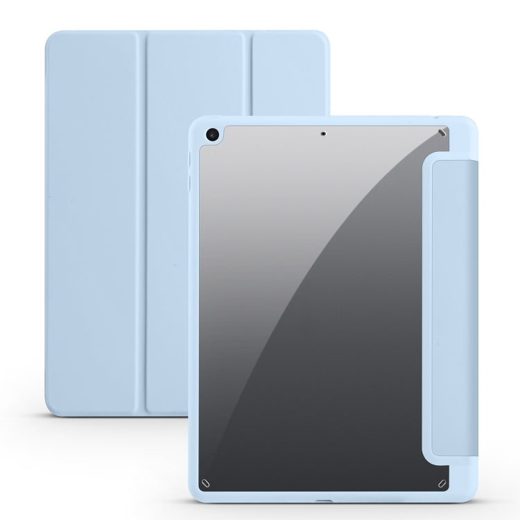 Acrylic 3-folding Smart Leather Tablet Case, For iPad 9.7 2018/2017, For iPad 10.2 2021/2020/2019, For iPad  Air 2022/2020/Pro 11 2021/2020/2018, For iPad Air 13 2024 / Pro 12.9 2022 / 2021/2020/2018, For Samsung Galaxy Tab S6 Lite 2020/2022