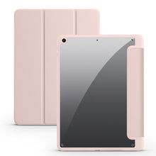 Load image into Gallery viewer, Acrylic 3-folding Smart Leather Tablet Case, For iPad 9.7 2018/2017, For iPad 10.2 2021/2020/2019, For iPad  Air 2022/2020/Pro 11 2021/2020/2018, For iPad Air 13 2024 / Pro 12.9 2022 / 2021/2020/2018, For Samsung Galaxy Tab S6 Lite 2020/2022