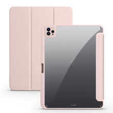 Load image into Gallery viewer, Acrylic 3-folding Smart Leather Tablet Case, For iPad 9.7 2018/2017, For iPad 10.2 2021/2020/2019, For iPad  Air 2022/2020/Pro 11 2021/2020/2018, For iPad Air 13 2024 / Pro 12.9 2022 / 2021/2020/2018, For Samsung Galaxy Tab S6 Lite 2020/2022