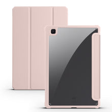 Load image into Gallery viewer, Acrylic 3-folding Smart Leather Tablet Case, For iPad 9.7 2018/2017, For iPad 10.2 2021/2020/2019, For iPad  Air 2022/2020/Pro 11 2021/2020/2018, For iPad Air 13 2024 / Pro 12.9 2022 / 2021/2020/2018, For Samsung Galaxy Tab S6 Lite 2020/2022