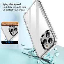 Load image into Gallery viewer, Transparent Armor Phone Case, For iPhone 14 Pro Max, For iPhone 14 Pro