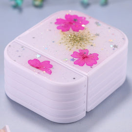 For AirPods 1 / 2 Beautiful Ladies Flowers Pattern Wireless Earphone Protective Case, For AirPods 1 / 2