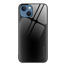 Load image into Gallery viewer, Texture Gradient Glass TPU Phone Case, For iPhone 13, For iPhone 13 Pro, For iPhone 13 Pro Max, For iPhone 12 / 12 Pro, For iPhone 12 Pro Max, For iPhone 11, For iPhone 11 Pro Max, For iPhone XR