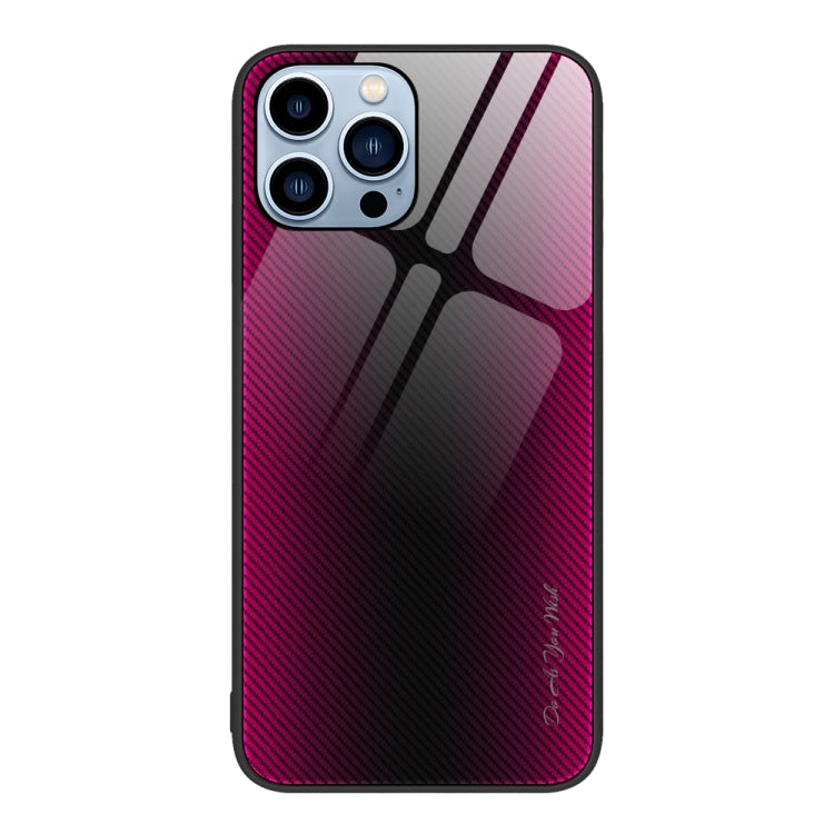 Texture Gradient Glass TPU Phone Case, For iPhone 13, For iPhone 13 Pro, For iPhone 13 Pro Max, For iPhone 12 / 12 Pro, For iPhone 12 Pro Max, For iPhone 11, For iPhone 11 Pro Max, For iPhone XR