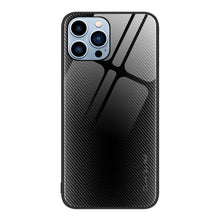 Load image into Gallery viewer, Texture Gradient Glass TPU Phone Case, For iPhone 13, For iPhone 13 Pro, For iPhone 13 Pro Max, For iPhone 12 / 12 Pro, For iPhone 12 Pro Max, For iPhone 11, For iPhone 11 Pro Max, For iPhone XR
