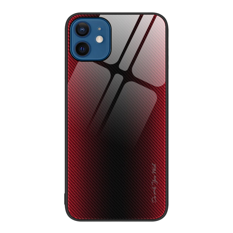 Texture Gradient Glass TPU Phone Case, For iPhone 13, For iPhone 13 Pro, For iPhone 13 Pro Max, For iPhone 12 / 12 Pro, For iPhone 12 Pro Max, For iPhone 11, For iPhone 11 Pro Max, For iPhone XR