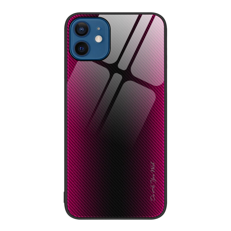 Texture Gradient Glass TPU Phone Case, For iPhone 13, For iPhone 13 Pro, For iPhone 13 Pro Max, For iPhone 12 / 12 Pro, For iPhone 12 Pro Max, For iPhone 11, For iPhone 11 Pro Max, For iPhone XR