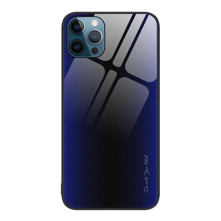 Texture Gradient Glass TPU Phone Case, For iPhone 13, For iPhone 13 Pro, For iPhone 13 Pro Max, For iPhone 12 / 12 Pro, For iPhone 12 Pro Max, For iPhone 11, For iPhone 11 Pro Max, For iPhone XR