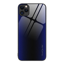 Load image into Gallery viewer, Texture Gradient Glass TPU Phone Case, For iPhone 13, For iPhone 13 Pro, For iPhone 13 Pro Max, For iPhone 12 / 12 Pro, For iPhone 12 Pro Max, For iPhone 11, For iPhone 11 Pro Max, For iPhone XR