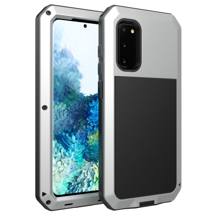 Shockproof Waterproof Silicone + Zinc Alloy Protective Case