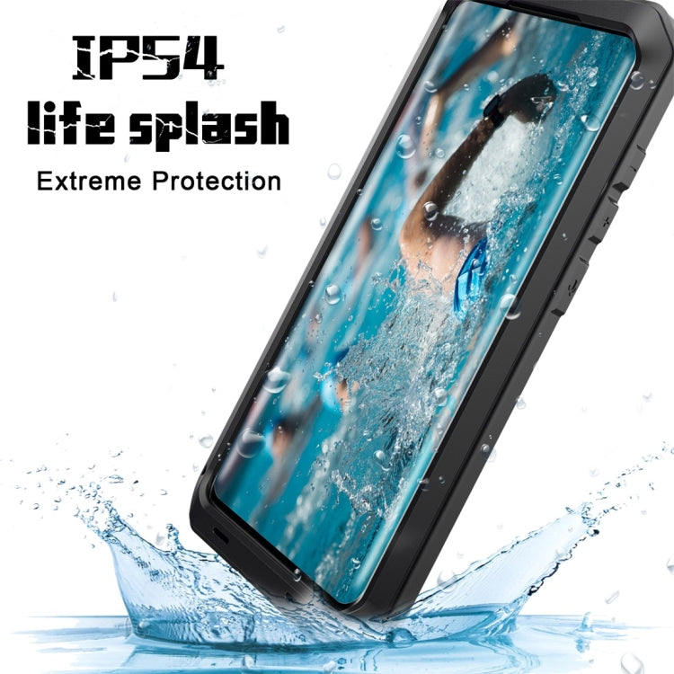 Shockproof Waterproof Silicone + Zinc Alloy Protective Case