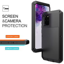 Load image into Gallery viewer, Shockproof Waterproof Silicone + Zinc Alloy Protective Case