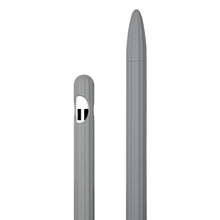 Load image into Gallery viewer, 3 in 1 Striped Liquid Silicone Stylus Case with Two Tip Caps, For Apple Pencil 1, For Apple Pencil 2