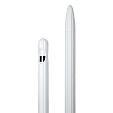 Load image into Gallery viewer, 3 in 1 Striped Liquid Silicone Stylus Case with Two Tip Caps, For Apple Pencil 1, For Apple Pencil 2