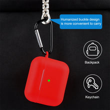 Load image into Gallery viewer, 5 in 1 Silicone Earphone Protective Case + Earphone Bag + Earphones Buckle + Hook + Anti-lost Rope Set, For AirPods 3