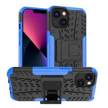 Load image into Gallery viewer, Tire Texture TPU + PC Phone Case with Holder, For iPhone 14, For iPhone 14 Plus, For iPhone 14 Pro, For iPhone 14 Pro Max