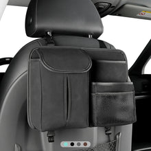 Load image into Gallery viewer, 2 PCS Car Seat Back Hanging Bag Sheepskin Leather Storage Bag With Hook