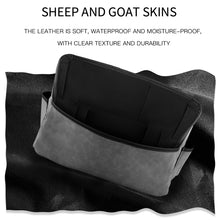 Load image into Gallery viewer, 2 PCS Car Center Console Hanging Bag Sheepskin Leather Storage Bag