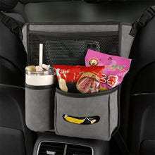 Load image into Gallery viewer, 2 PCS Car Center Console Hanging Bag Sheepskin Leather Storage Bag