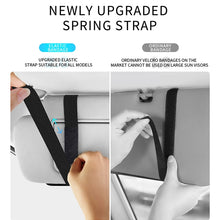 Load image into Gallery viewer, 2 PCS Car Sun Viso Sheepskin Leather Storage Bag