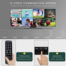 Load image into Gallery viewer, NK-818 HDMI 8x1 Multi-Viewer Supports Seamless Switch 1080P, US Plug, NK-818, US Plug