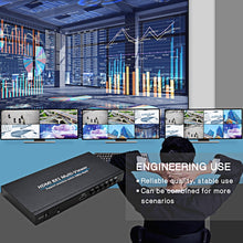 Load image into Gallery viewer, NK-818 HDMI 8x1 Multi-Viewer Supports Seamless Switch 1080P, US Plug, NK-818, US Plug