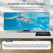 Load image into Gallery viewer, NK-818 HDMI 8x1 Multi-Viewer Supports Seamless Switch 1080P, US Plug, NK-818, US Plug